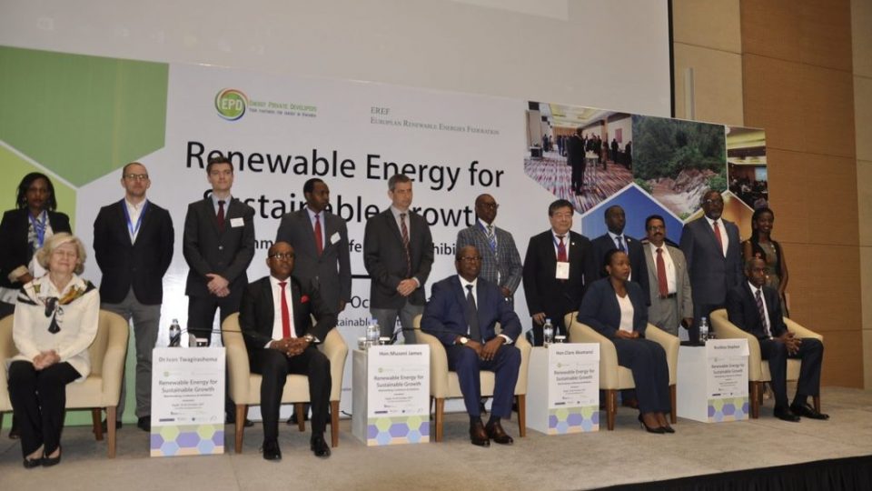 Renewable Energy for Sustainable Growth Matchmaking Conference dignitaries participants in a souvenir picture