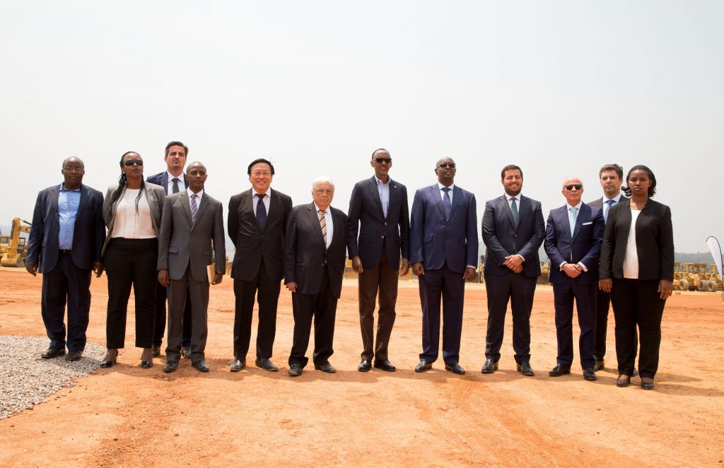 President Paul Kagame laid a foundation stone to officially flag off construction of Bugesera International Airport in August 9, 2017. Bugesera Airport Company Ltd registered $USD 398.68 million worth of investments with RDB
