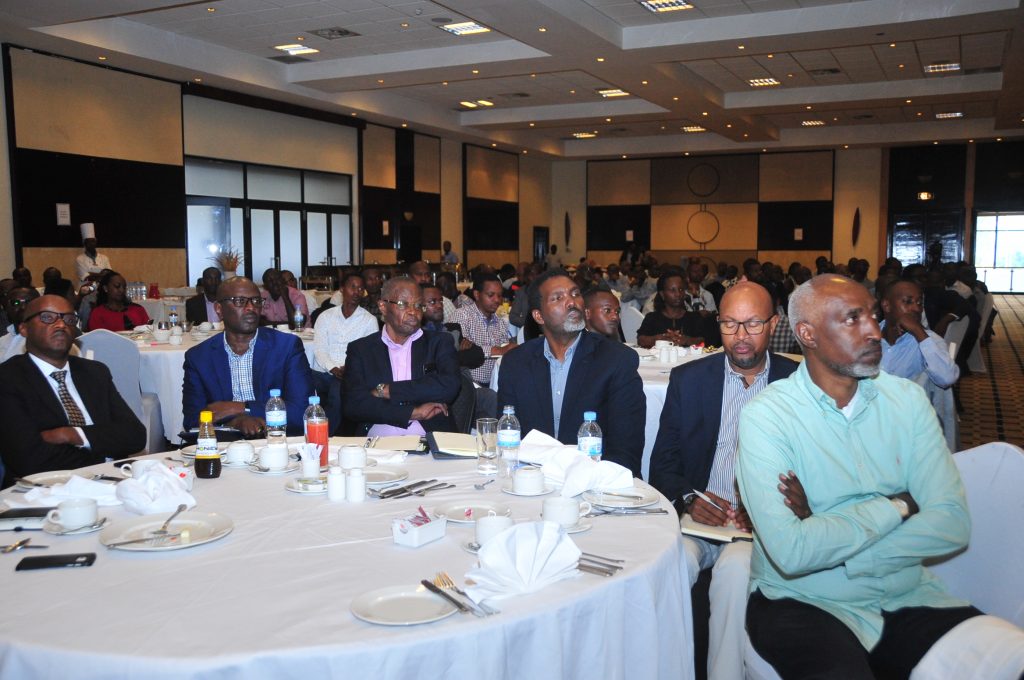 The workshop brought together different stakeholders from the construction sector including architects and engineers