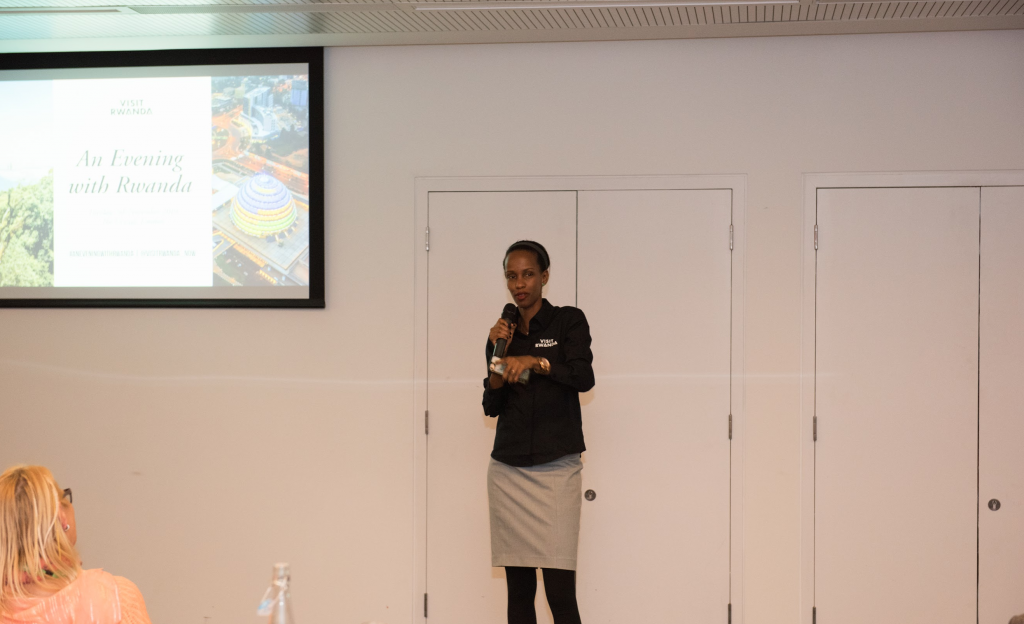An Evening with Visit Rwanda at WTM London – CTO Belise Kariza welcome guests