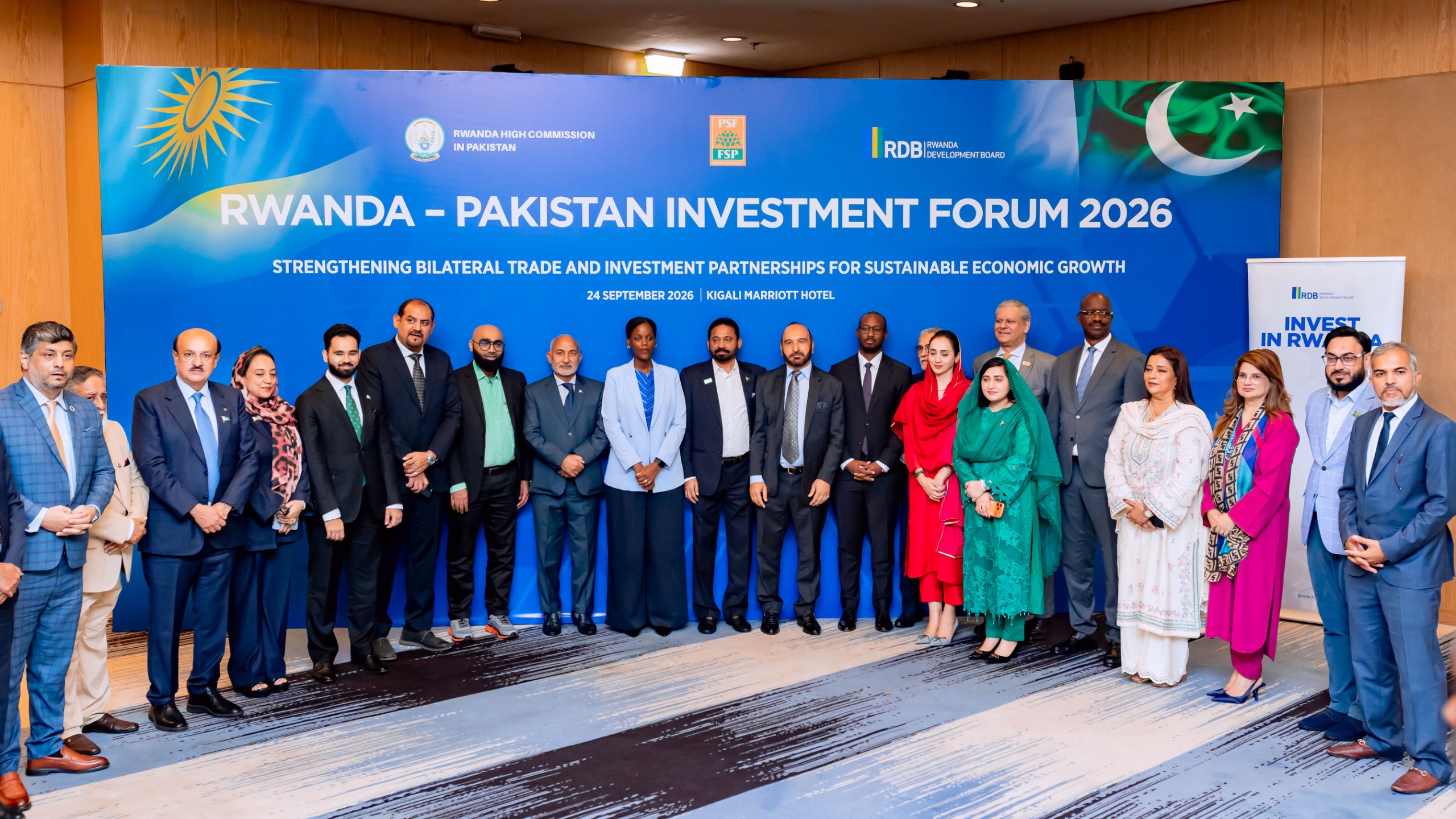 Rwanda and Pakistan Advance Trade and Investment Cooperation at Investment Forum in Kigali